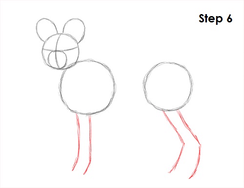 African Wild Dog Drawing 6 Draw African Wild Dog 6