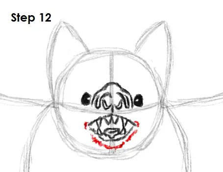 Vampire Bat Drawing 12 Draw Vampire Bat 12
