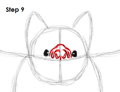 Vampire Bat Drawing 9 Draw Vampire Bat 9