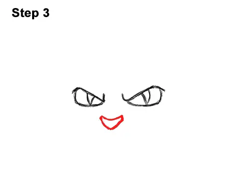 Draw a Angry Cartoon Black Cat 3 How to Draw Angry Mean Halloween Cartoon Black Cat arched back 3