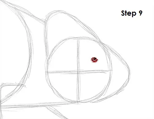 Chameleon Drawing 9 Draw Chameleon 9