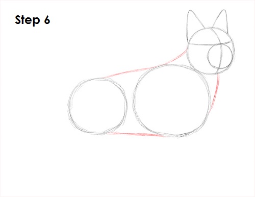 German Shepherd Drawing 6 Draw German Shepherd Dog 6