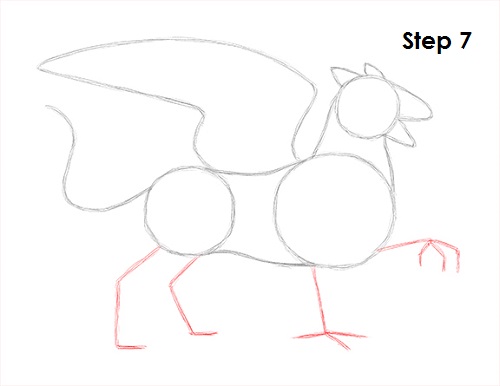 Griffin Drawing 7 Draw Griffin 7