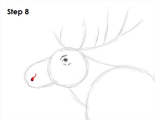 Moose Drawing 8 Draw Moose 8