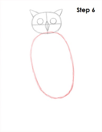 Great Horned Owl Drawing 6 Draw Great Horned Owl 6