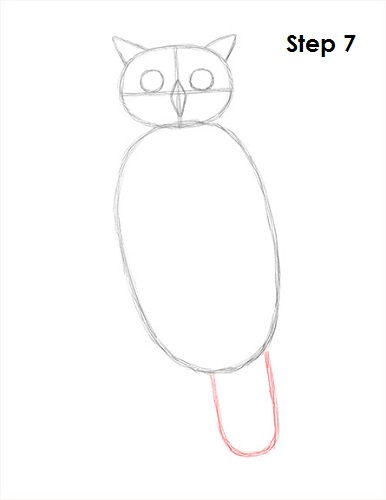 Great Horned Owl Drawing 7 Draw Great Horned Owl 7
