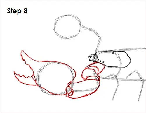 Scorpion Drawing 8 Draw Scorpion 8