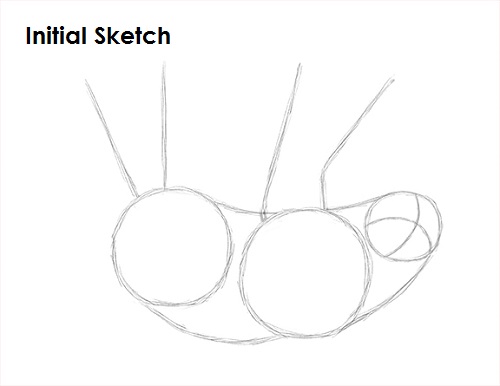 Sloth Drawing Sketch Draw Sloth Sketch