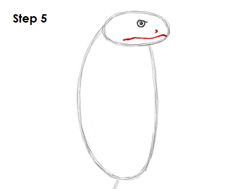 King Cobra Snake Drawing 5 Draw King Cobra Snake 5