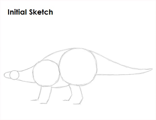 Stegosaurus Dinosaur Drawing Sketch Draw Stegosaurus Sketch