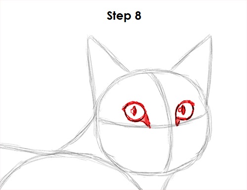Tabby Cat Drawing 8 Draw Tabby Cat 8
