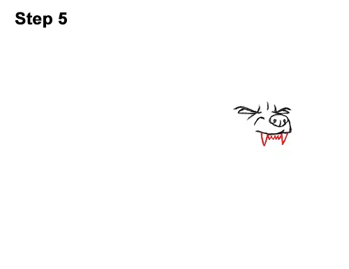How To Draw A Bear Roaring Cartoon