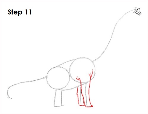 Brachiosaurus Dinosaur 11 Draw Brachiosaurus 11