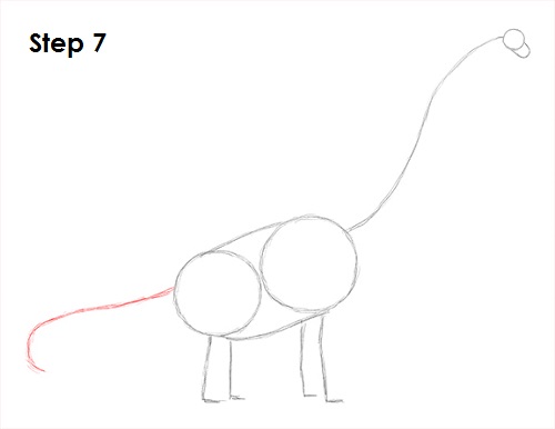 Brachiosaurus Dinosaur 7 Draw Brachiosaurus 7