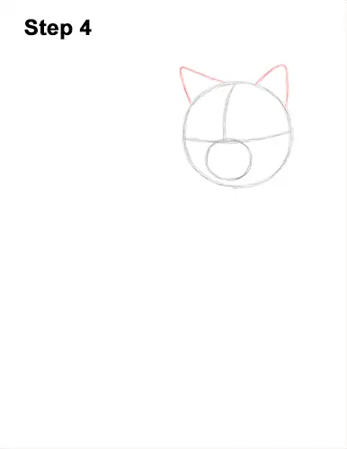 How to Draw British Blue Shorthair Cat Sitting 4