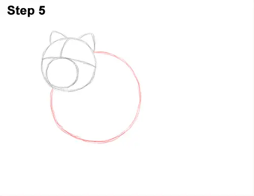 How to Draw Cute Chow Chow Puppy Dog 5
