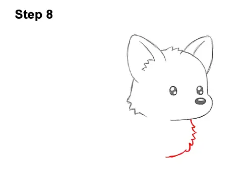 How to Draw Cute Cartoon Corgi Puppy Dog Chibi Kawaii 8