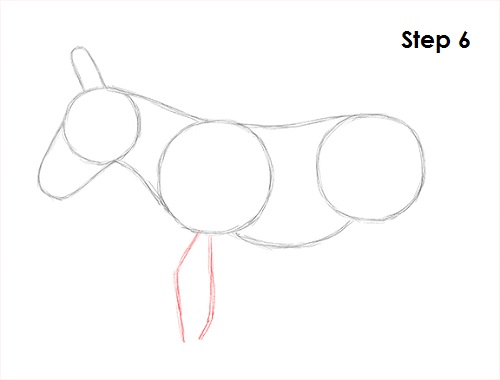 Donkey Drawing 6 Draw Donkey 6