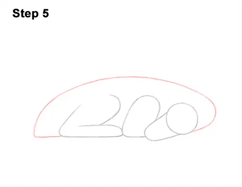 How to Draw a Dragon Sleeping Side 5