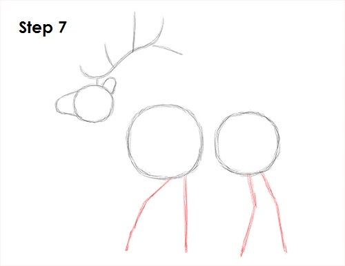 Elk Drawing 7 Draw Elk 7