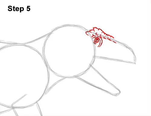 How to Draw a Giganotosaurus Dinosaur from Jurassic World Dominion 5