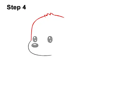 How to Draw a Cute Cartoon Golden Retriever Puppy Dog Chibi Kawaii 4