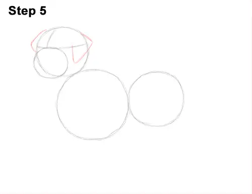 How to Draw a Golden Retriever Dog 5