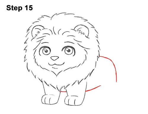 How to Draw a Lion (Cartoon)