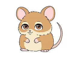 How to Draw a Cute Cartoon Mouse