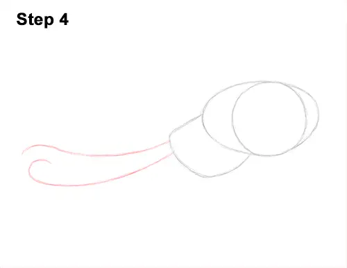 How to Draw an Octopus Swimming Tentacles 4