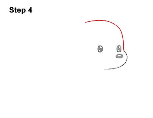 How to Draw Cute Cartoon Polar Bear 4