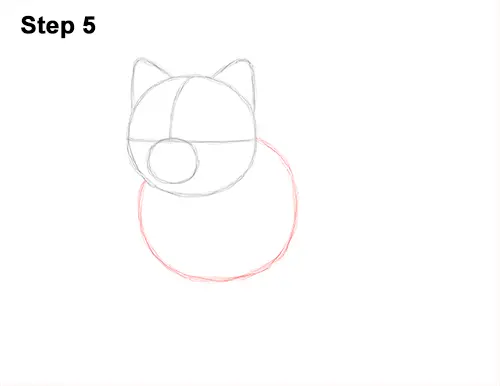 How to Draw a Cute Pomeranian Puppy Dog 5