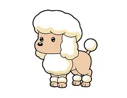 How to Draw a Cute Cartoon Poodle Chibi Kawaii