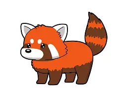 How to Draw a Cute Cartoon Red Panda Chibi Kawaii Manga