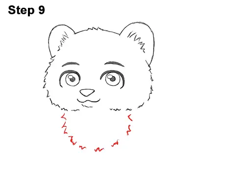Draw Cartoon Mini Little Tiger Cub 9