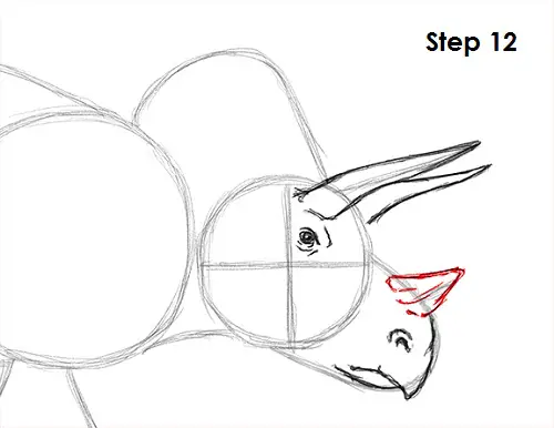 Triceratops Drawing 12 Draw Triceratops 12