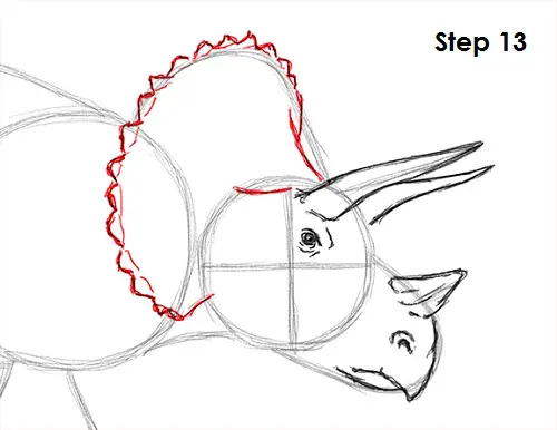 Triceratops Drawing 13 Draw Triceratops 13