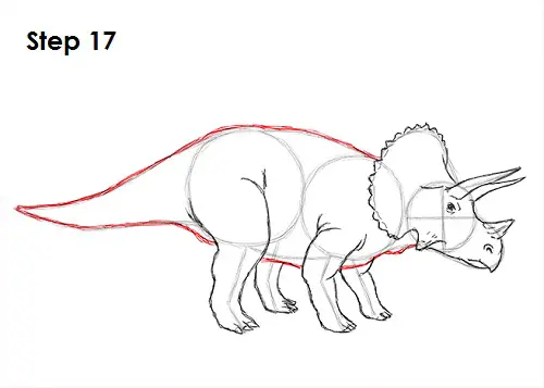 Triceratops Drawing 17 Draw Triceratops 17