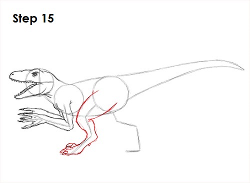 Draw a Velociraptor 15