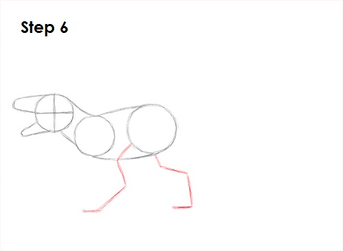 Draw a Velociraptor 6