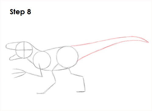 Draw a Velociraptor 8