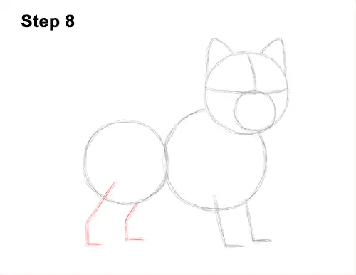 How to Draw a West Highland White Terrier Puppy Dog 8
