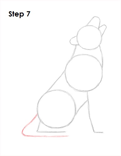 Howling Wolf 7 Draw Wolf Howling 7