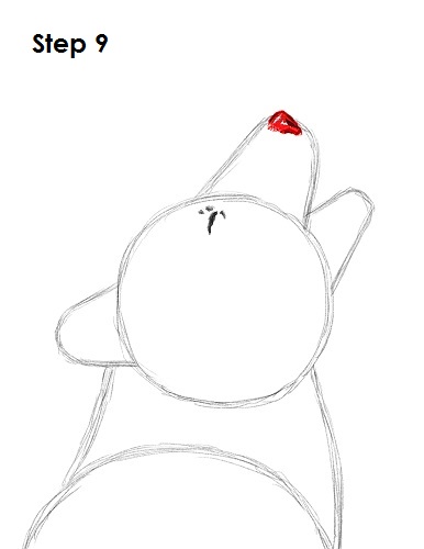 Howling Wolf 9 Draw Wolf Howling 9